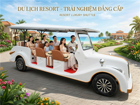 Hành trình chọn vẹn tại sân Golf, Resort Với Xe Điện Kiểu Cổ Lvtong LT-S8.FA / LT-S8.FB