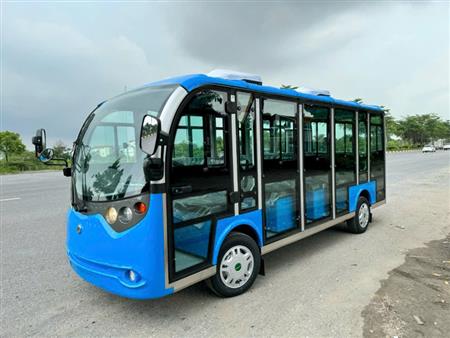 Xe điện bốn bánh 8 chỗ ngồi chở học sinh khu nội đô thị cho trường học nhãn hiệu Lvtong.