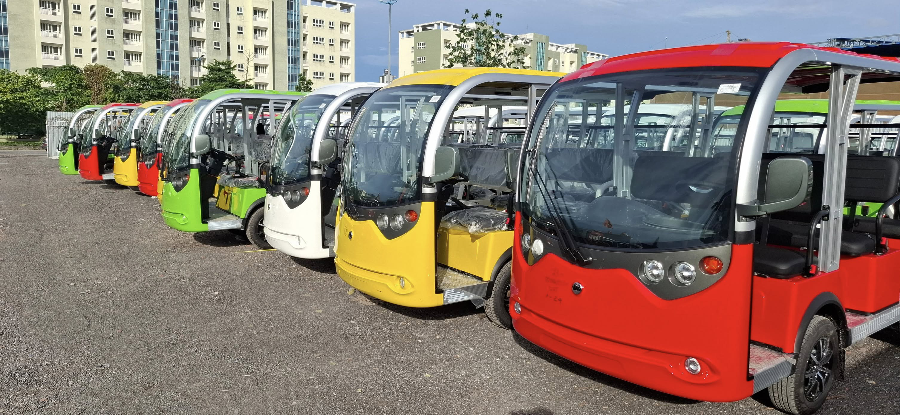 Xe điện kiểu Buýt từ 8 đến 14 chỗ