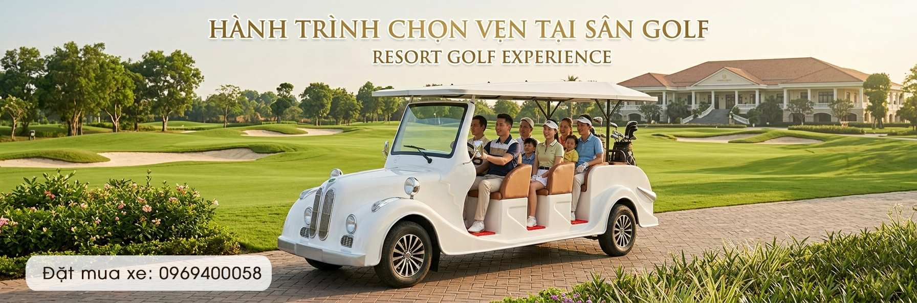 Hành trình chọn vẹn chạy trong sân Golf