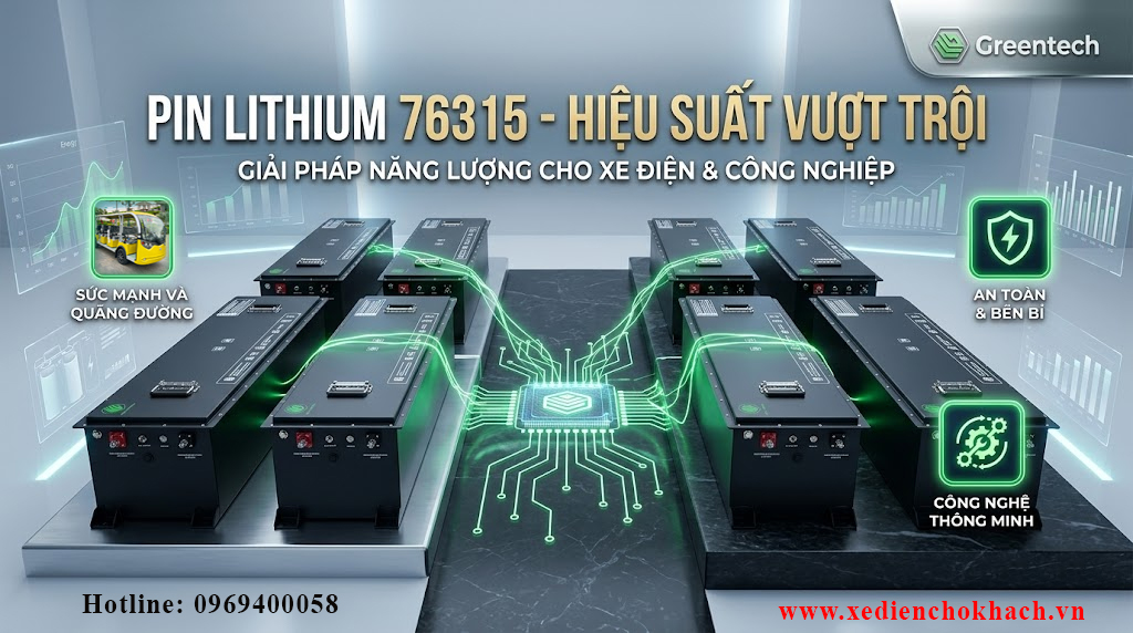 Pin lithium Greentech 76315