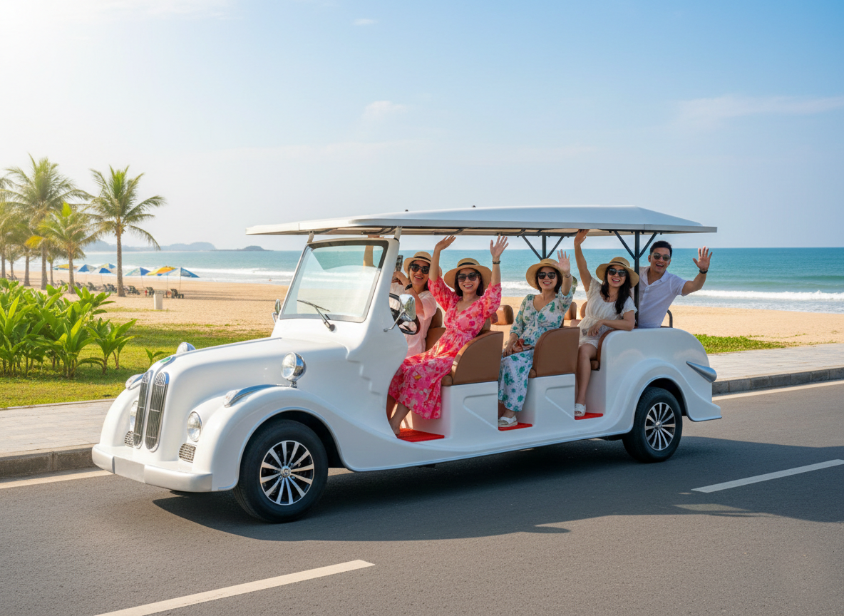 Xe điện dáng cổ Lvtong LT-S8.FB xu hướng xanh 2026