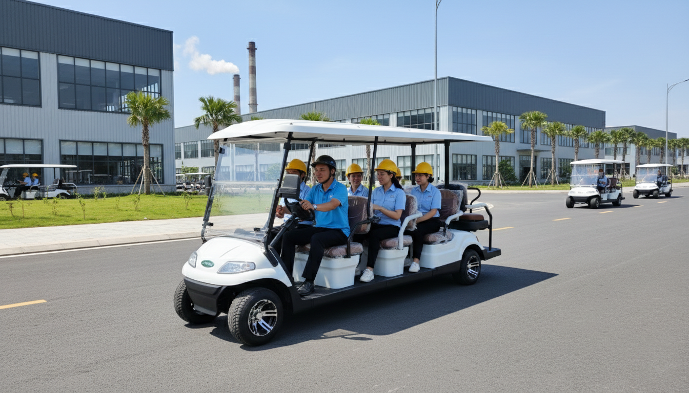 Xe điện Lvtong 6 đến 8 chỗ ngồi