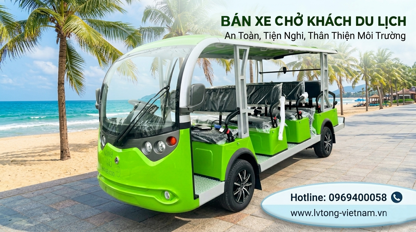 Bán xe điện chở khách du lịch